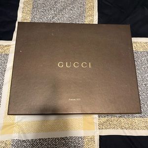 Gucci authentic mens high top sneakers size 10 worn 1 time black/black GG logo